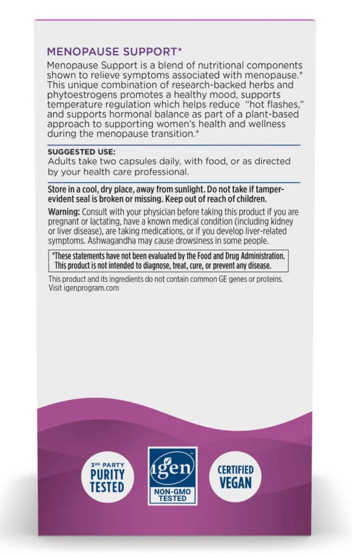 Menopause support Nordic Naturals