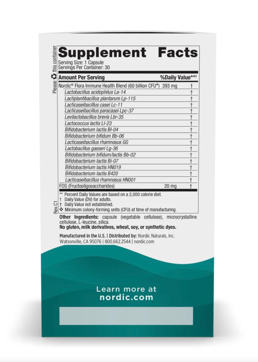 Probiotic Immune Health Nordic Naturals